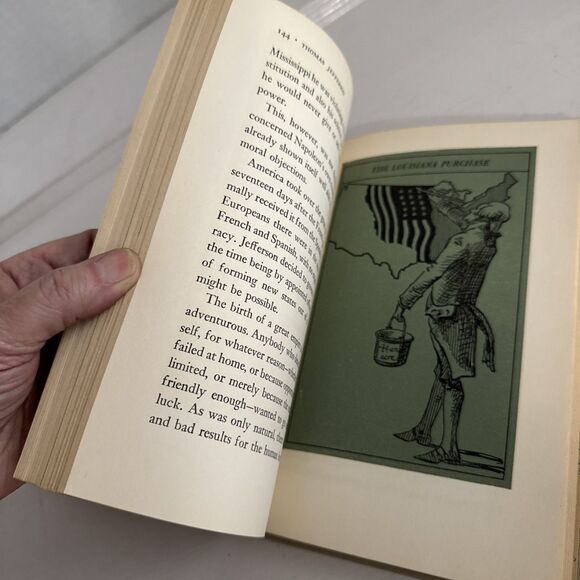 1953 Thomas Jefferson, Father Of Democracy By Vincent Sheean - Picture 6 of 12